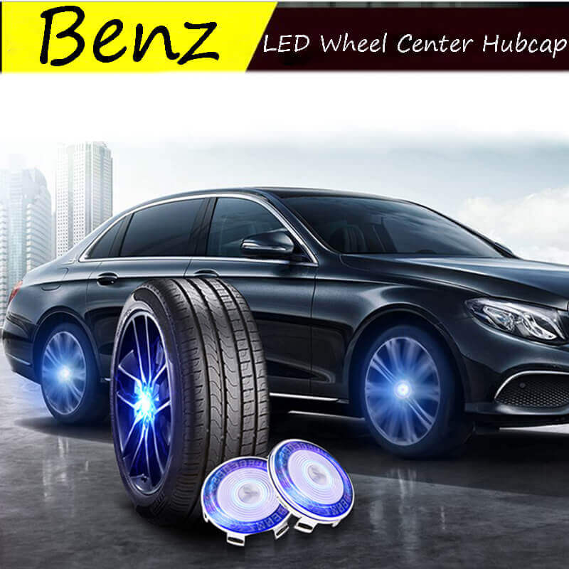 floating center caps mercedes